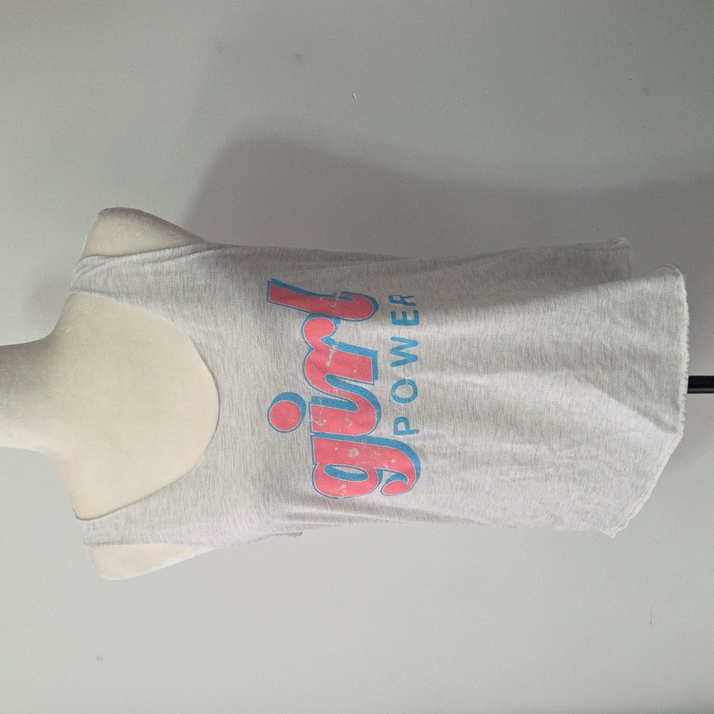 Popular Basics Girl Power Graphic Tank Top
